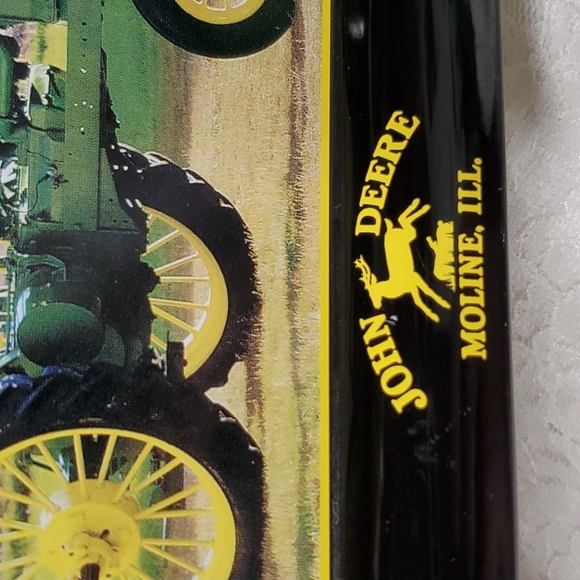 2002 John Deere Metal Tin Tray VTG Moline ILL. Country Farm Tractor Mini - Picture 5 of 9